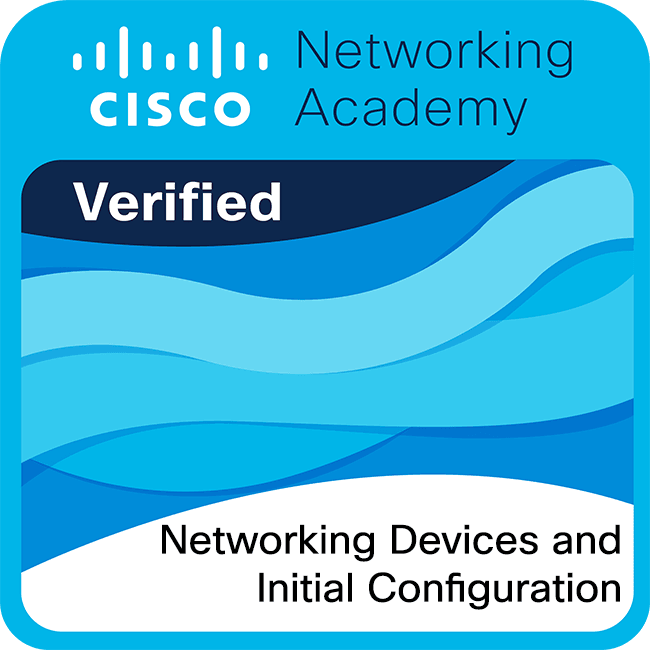 networking-devices-and-initial-configuration-badge certificate image