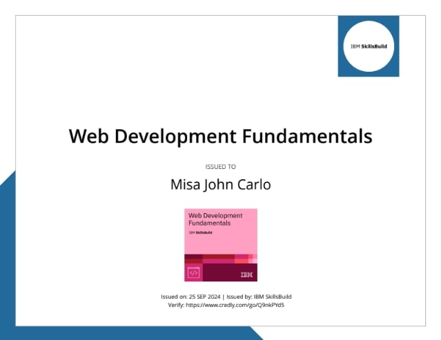 web-dev-fundamentals-cert certificate image
