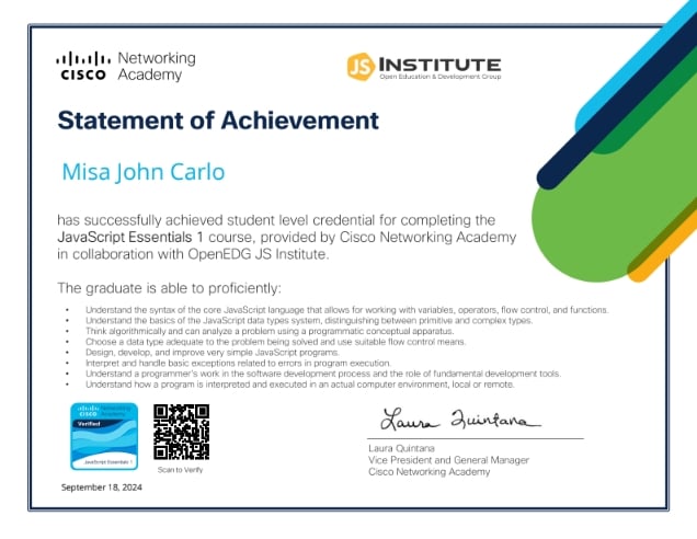 js-essentials-1-cert certificate image